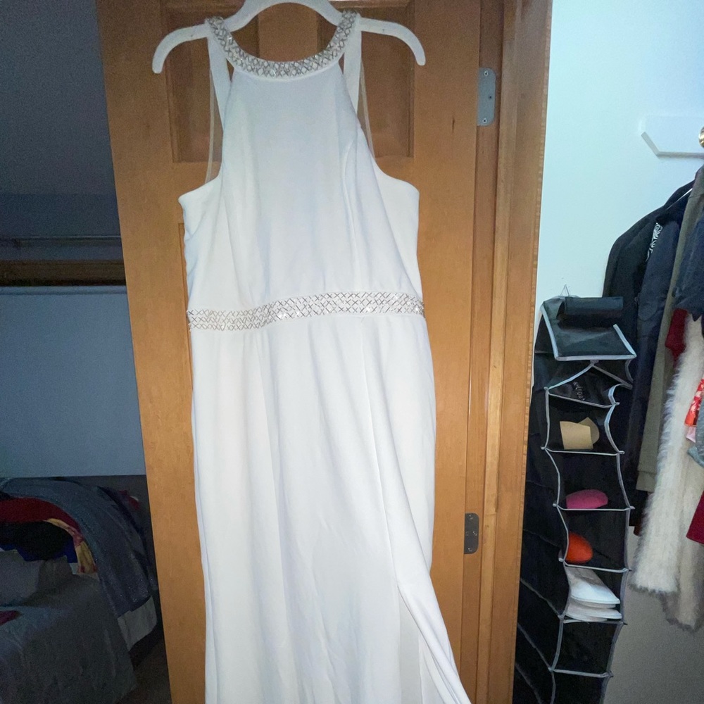 White dress